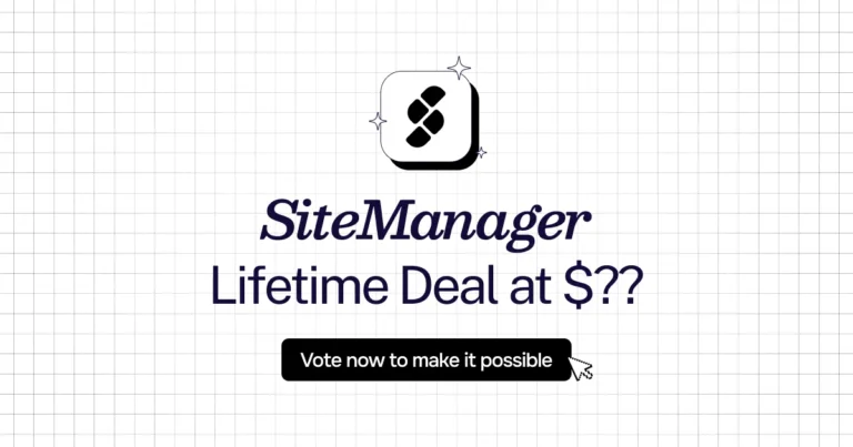 SiteManager lifetime deal