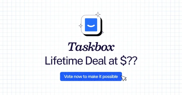 Taskbox lifetime deal