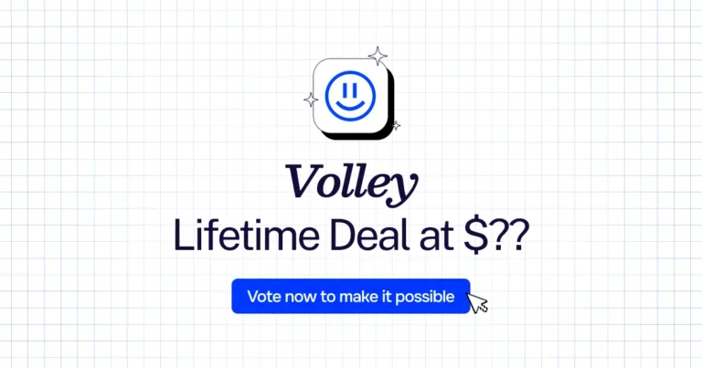 Volley lifetime deal