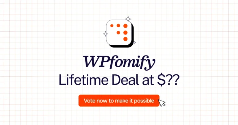 WPfomify lifetime deal