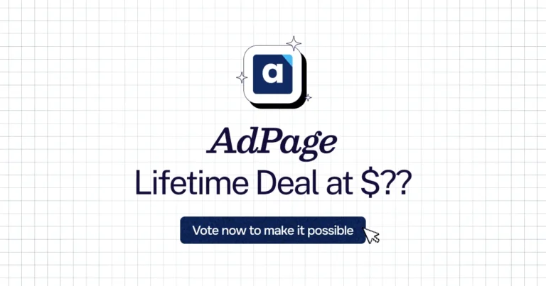 AdPage lifetime deal