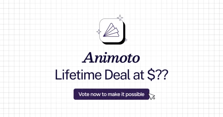 Animoto lifetime deal