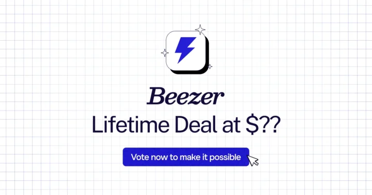Beezer lifetime deal