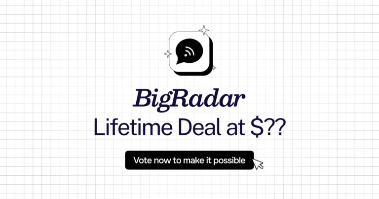 BigRadar lifetime deal