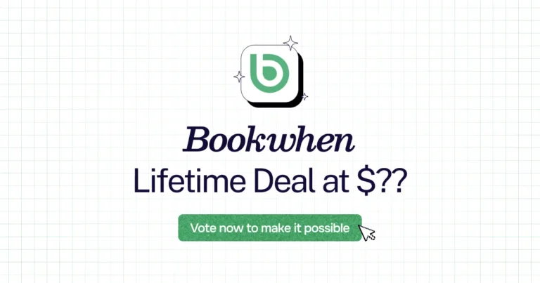 Bookwhen lifetime deal