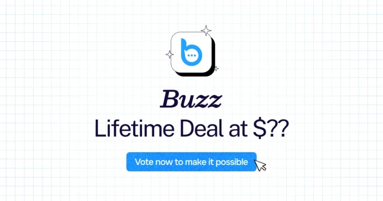 Buzz lifetime deal