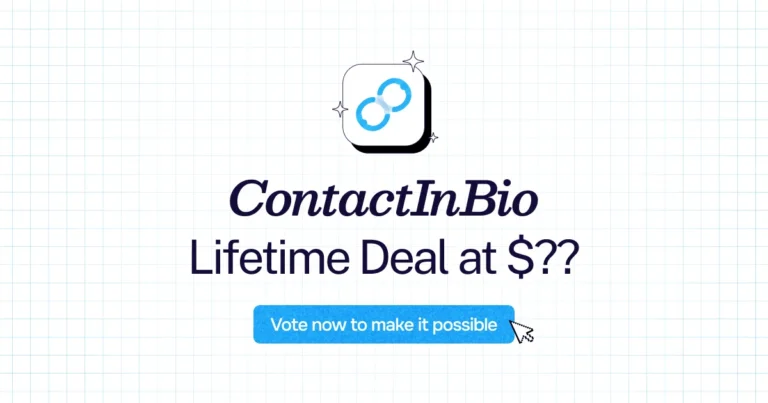ContactInBio lifetime deal