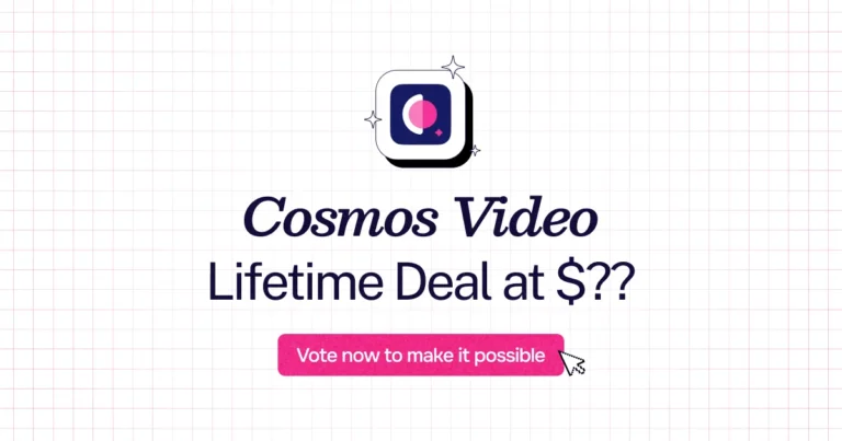 Cosmos Video lifetime deal