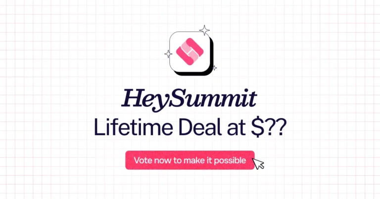 HeySummit lifetime deal