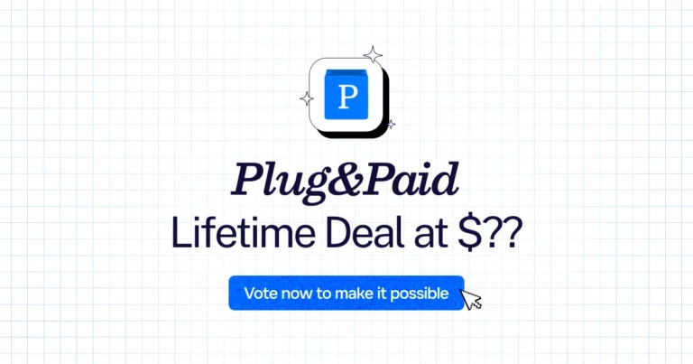 Plug&Paid lifetime deal