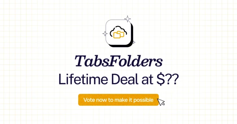 TabsFolders lifetime deal