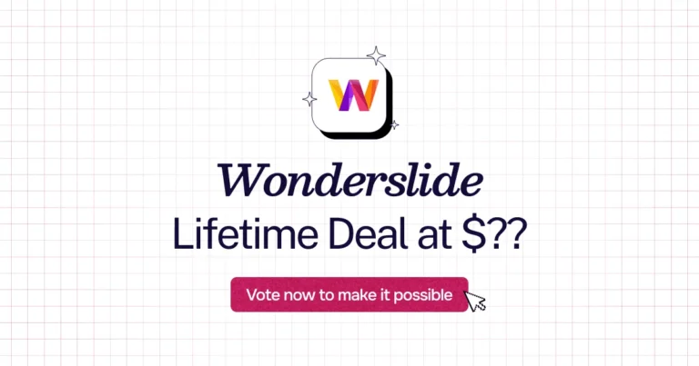 Wonderslide lifetime deal
