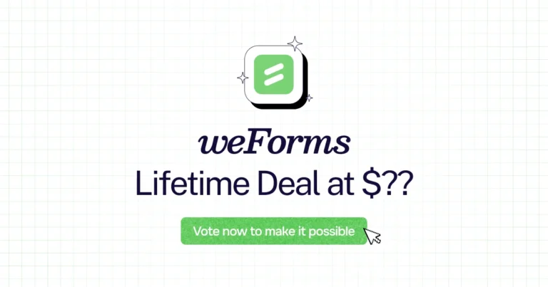 weForms lifetime deal