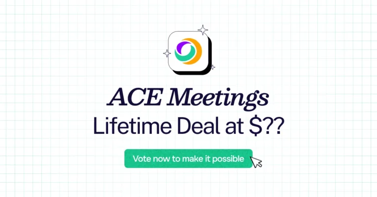 ACE Meetings lifetime deal