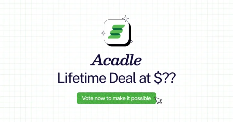 Acadle lifetime deal