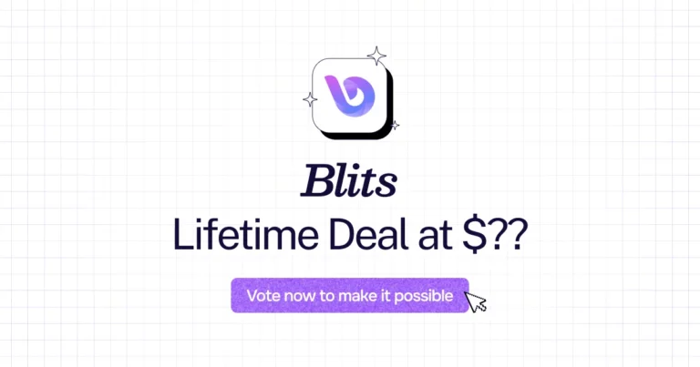 Blits lifetime deal