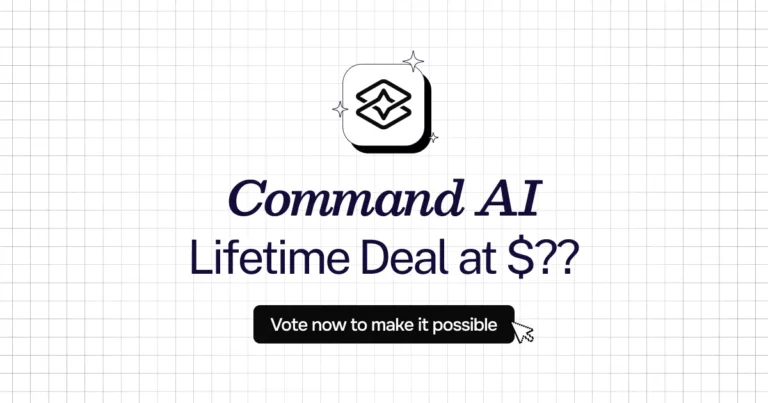 Command AI lifetime deal