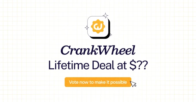 CrankWheel lifetime deal