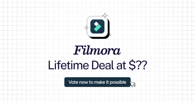 Filmora lifetime deal