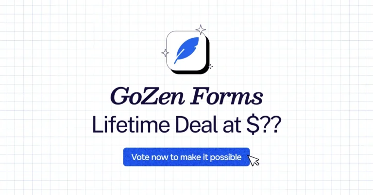 GoZen Forms lifetime deal
