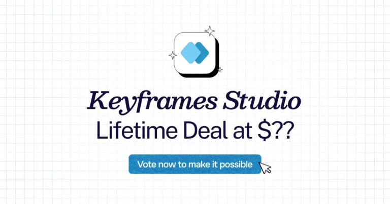 Keyframes Studio lifetime deal