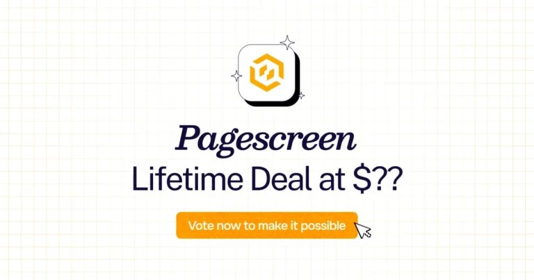 Pagescreen lifetime deal