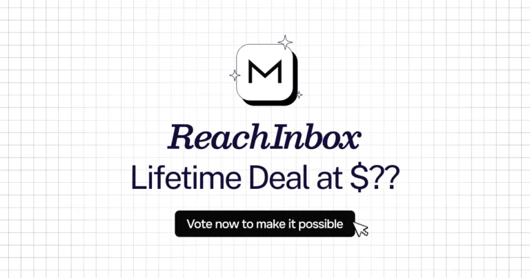 ReachInbox lifetime deal