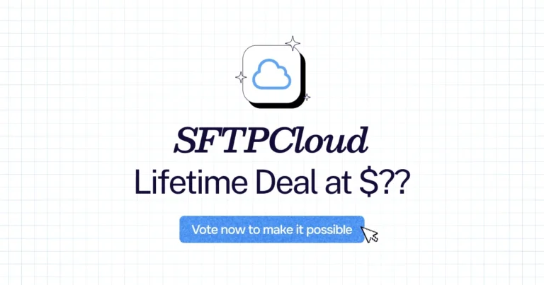 SFTPCloud lifetime deal
