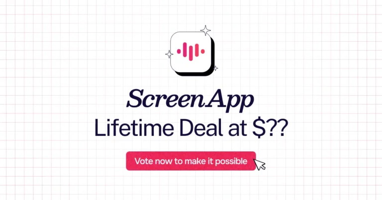 ScreenApp lifetime deal