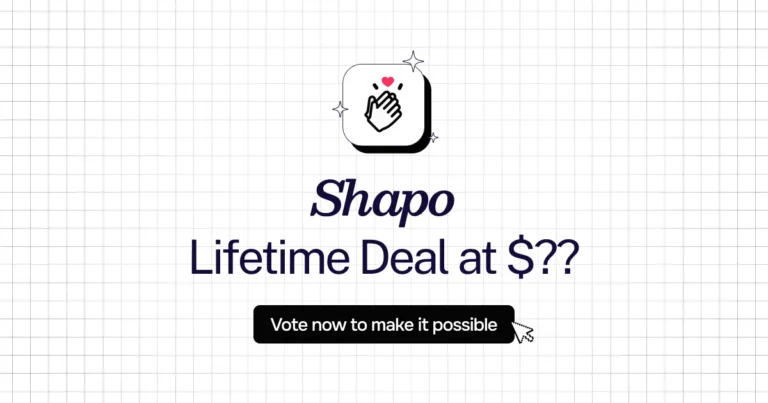 Shapo lifetime deal