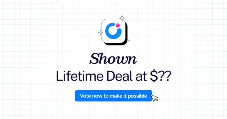 Shown lifetime deal