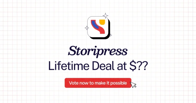 Storipress lifetime deal