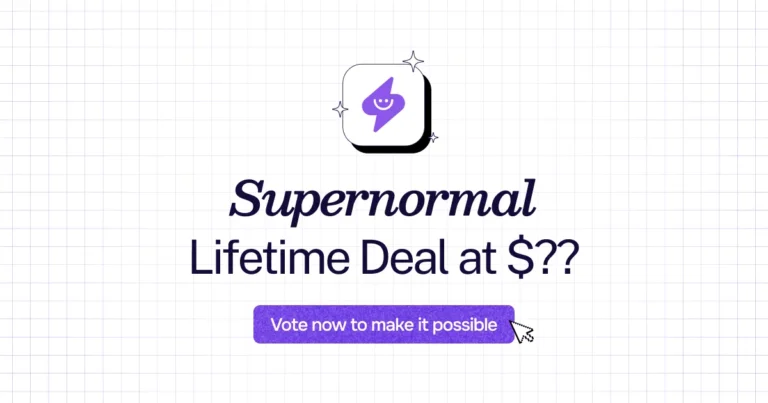 Supernormal lifetime deal
