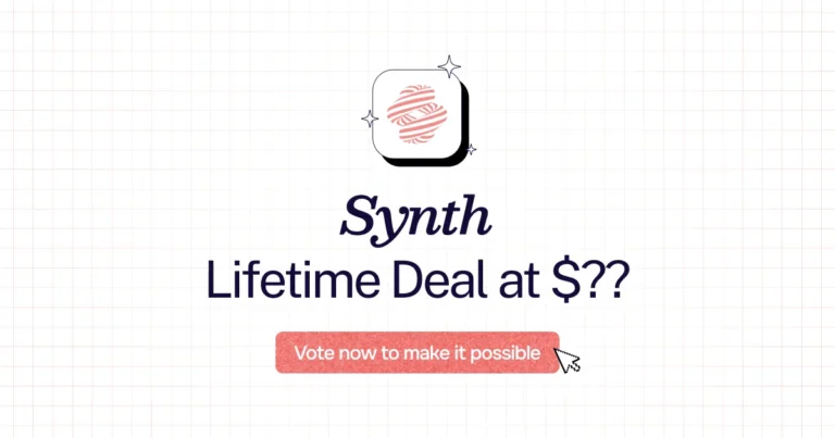 Synth lifetime deal