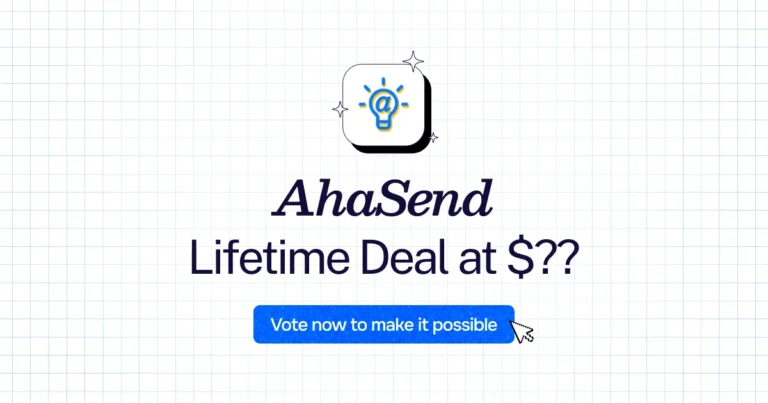 AhaSend lifetime deal