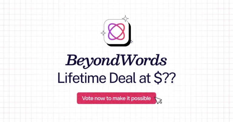 BeyondWords lifetime deal