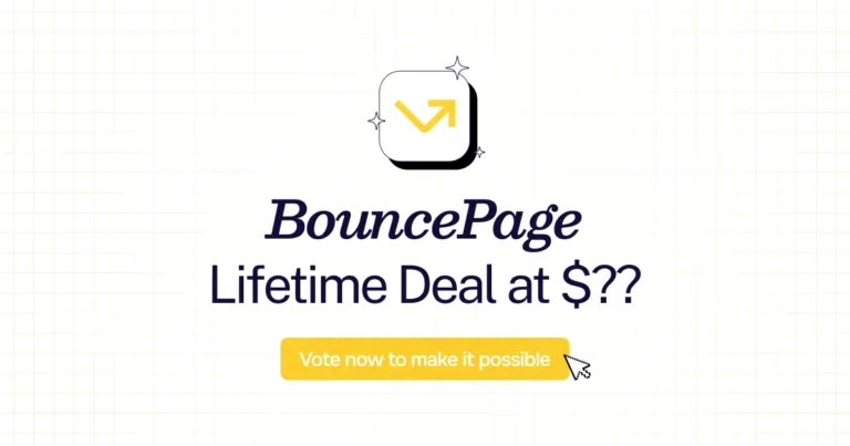 BouncePage lifetime deal