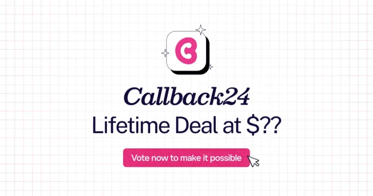 Callback24 lifetime deal