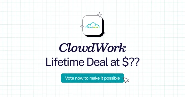 ClowdWork lifetime deal