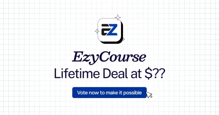 EzyCourse lifetime deal