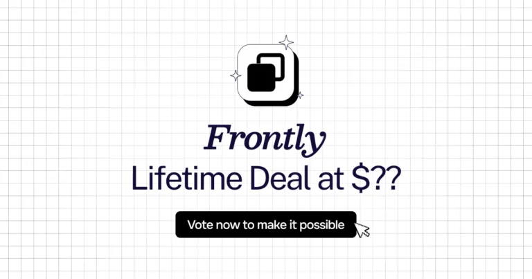 Frontly lifetime deal
