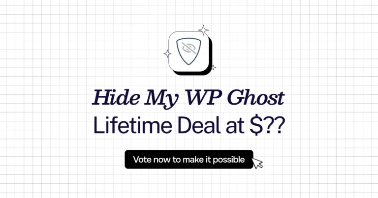 Hide My WP Ghost lifetime deal