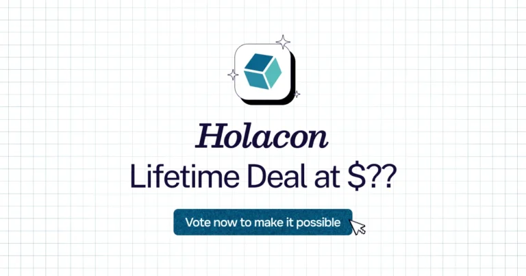 Holacon lifetime deal