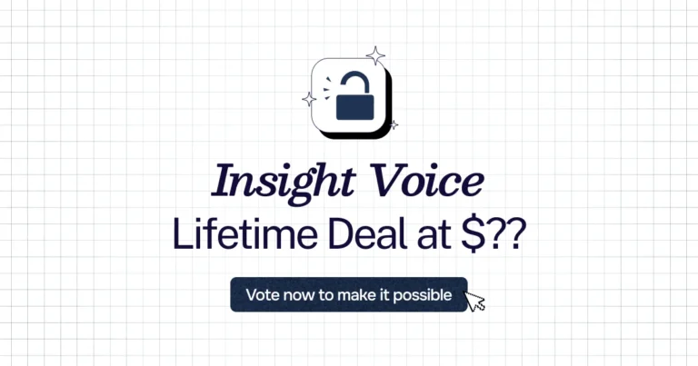 Insight Voice lifetime deal
