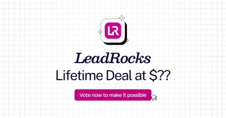 LeadRocks lifetime deal