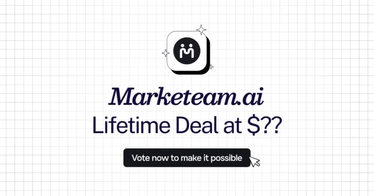 Marketeam.ai lifetime deal