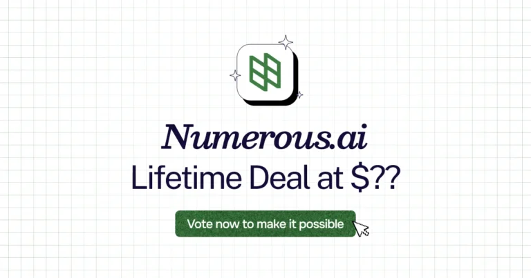 Numerous.ai lifetime deal