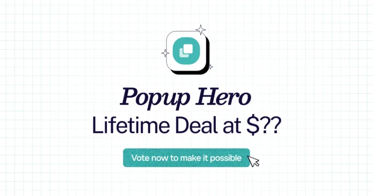 Popup Hero lifetime deal