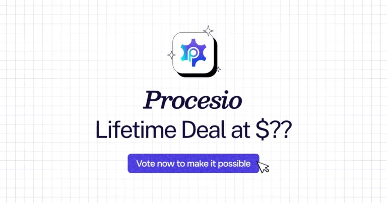 Procesio lifetime deal