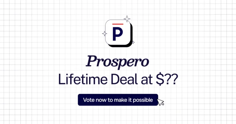 Prospero lifetime deal